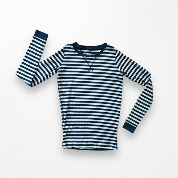 Primary Organic Striped PJ Top, Size 14 - Picture 3 of 6